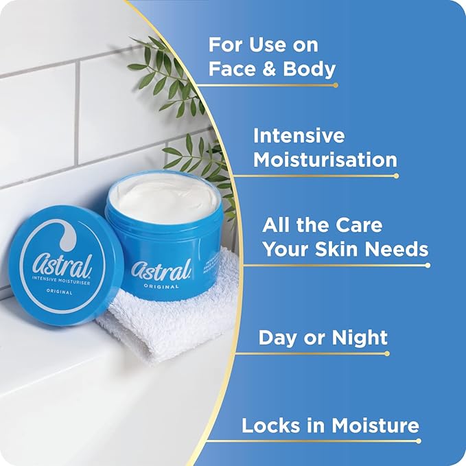 Astral Original Moisturising Cream Face & Body