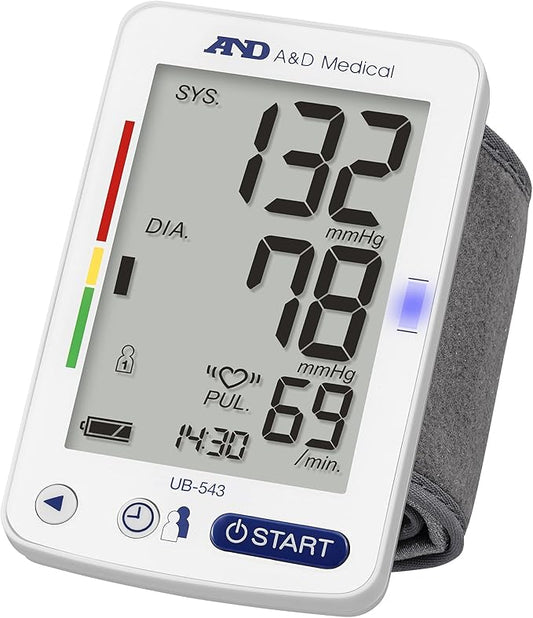 A&D Medical Correct Position Guidance Wrist Blood Pressure Monitors